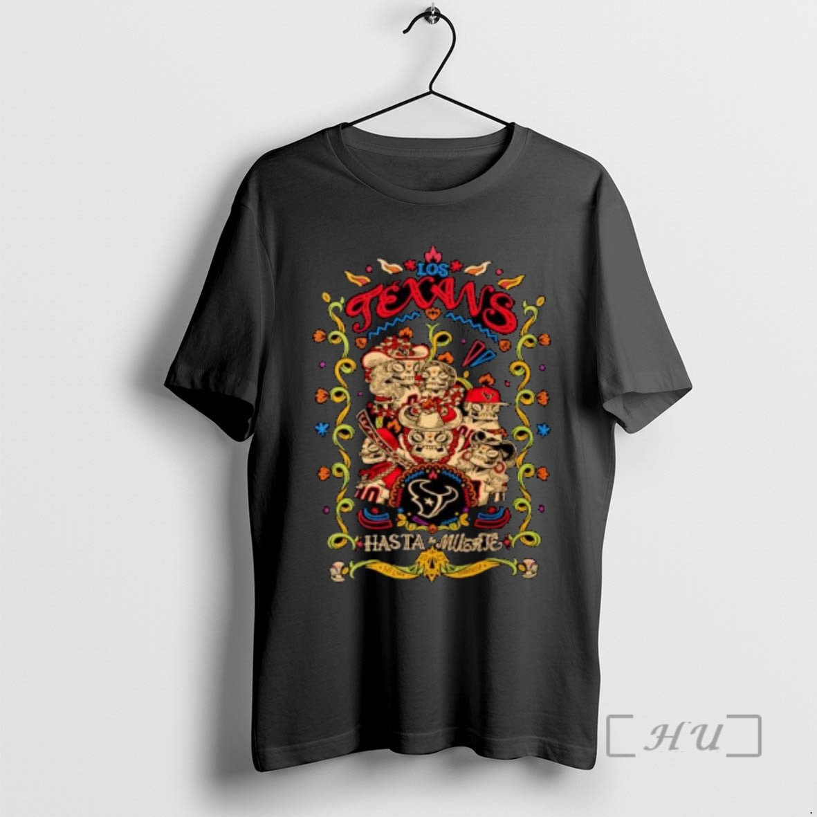 Trending Houston Texans Hasta La Muerte Graphic Ornaments T-Shirts, Hoodie, Sweatshirt | InkRitualCo.com