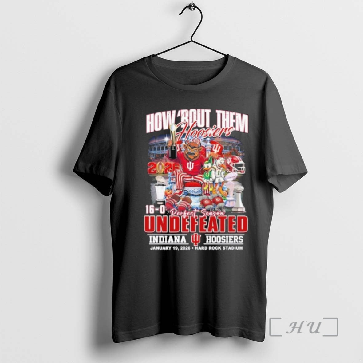 Trending How Bout Them Hoosiers Undefeated 16 0 Perfect Season T-Shirts, Hoodie, Sweatshirt | InkRitualCo.com
