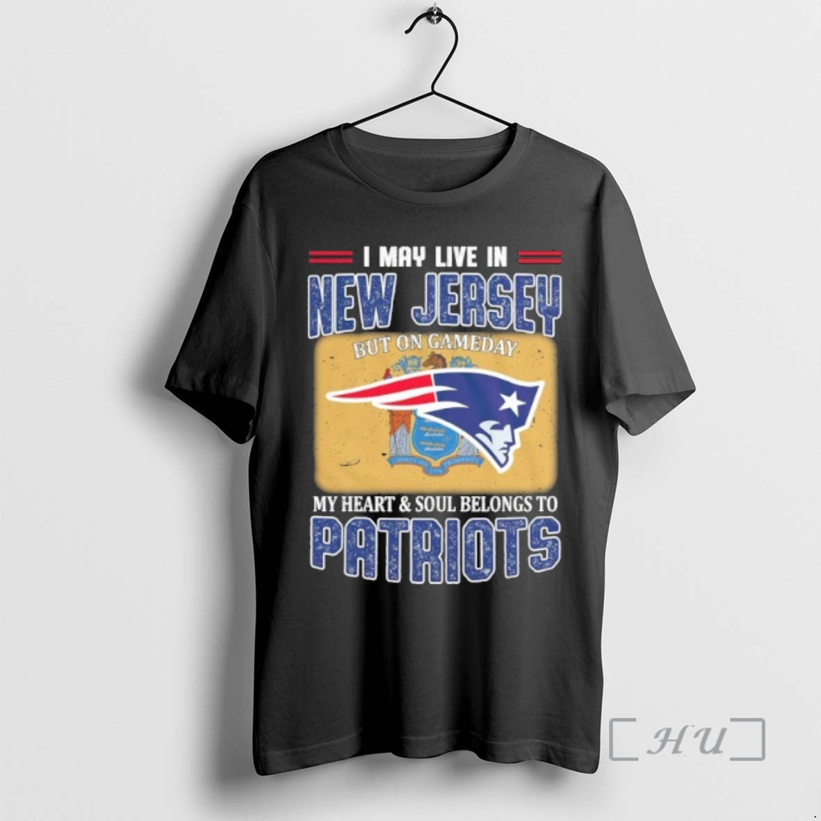 Trending I May Live In New Jersey But On Gameday My Heart Soul Belongs To T-Shirts, Hoodie, Sweatshirt | InkRitualCo.com