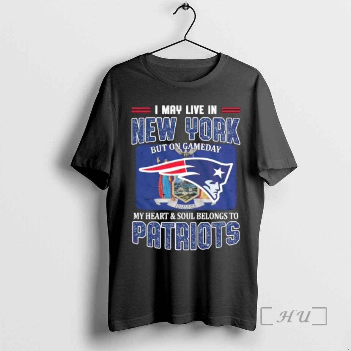 Trending I May Live In New York But On Gameday My Heart Soul Belongs To T-Shirts, Hoodie, Sweatshirt | InkRitualCo.com