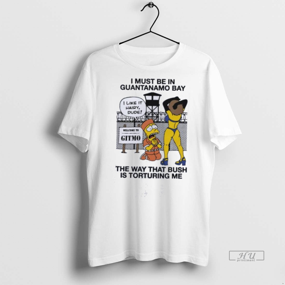 Trending I Must Be In Guantanamo Bay The Way That Bush Is Torturing Me Graphic T-Shirts, Hoodie, Sweatshirt | InkRitualCo.com