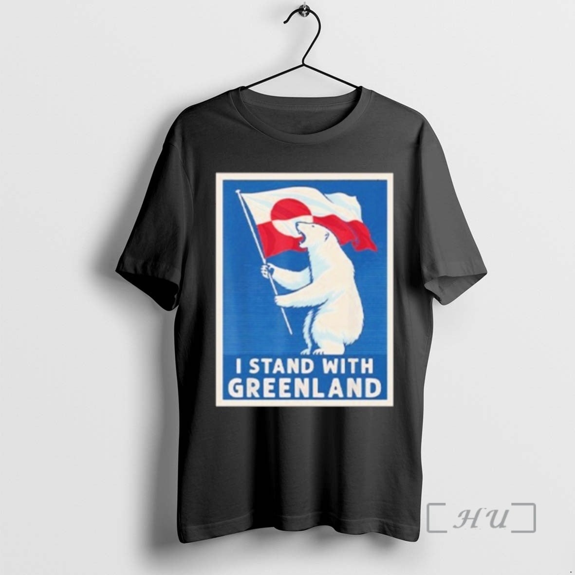 Trending I Stand With Greenland Flag Bear T-Shirts, Hoodie, Sweatshirt | InkRitualCo.com