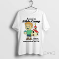 Trending I Went To Bible Camp And All I Got Was Addicted To Meth Premium T-Shirts, Hoodie, Sweatshirt | InkRitualCo.com