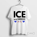Trending Ice Are Heroes Us Flag T-Shirts, Hoodie, Sweatshirt | InkRitualCo.com
