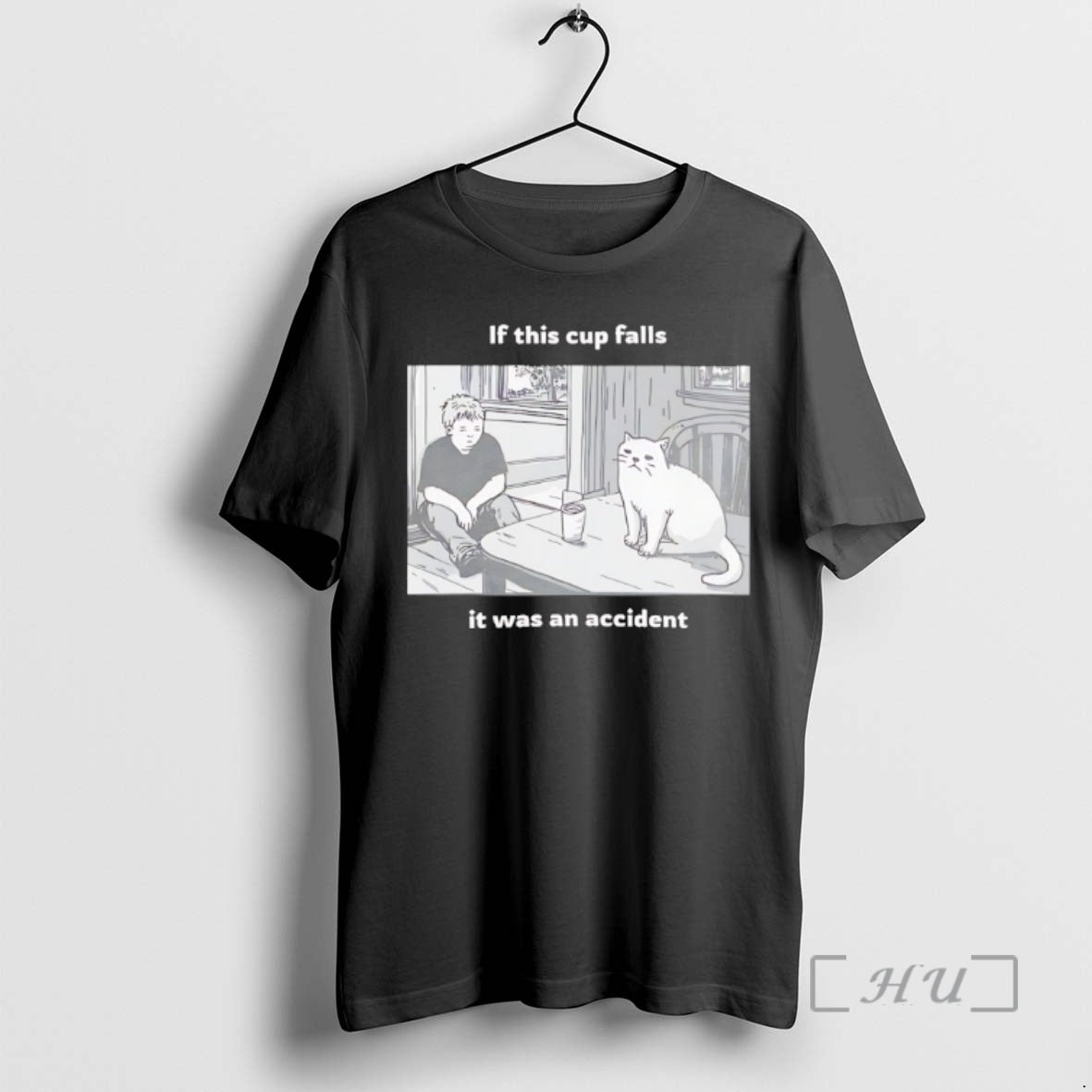 Trending If This Cup Falls It Was An Accident Art T-Shirts, Hoodie, Sweatshirt | InkRitualCo.com