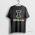 Trending Illinois Fighting Illini Dia De Los Muertos T-Shirts, Hoodie, Sweatshirt | InkRitualCo.com