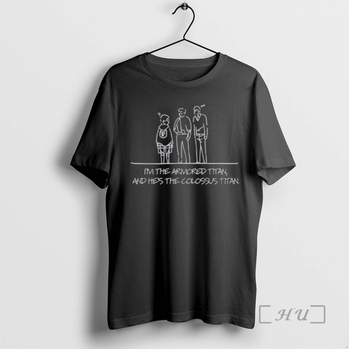 Trending Im The Armored Titan And Hes The Colossus Titan T-Shirts, Hoodie, Sweatshirt | InkRitualCo.com