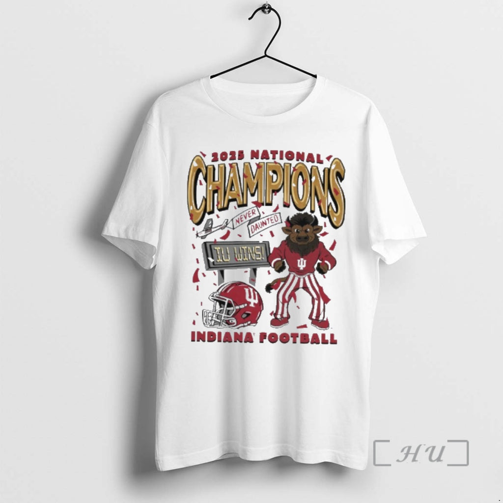 Trending Indiana Football 2025 National Champions Hoosier The Bison T-Shirts, Hoodie, Sweatshirt | InkRitualCo.com