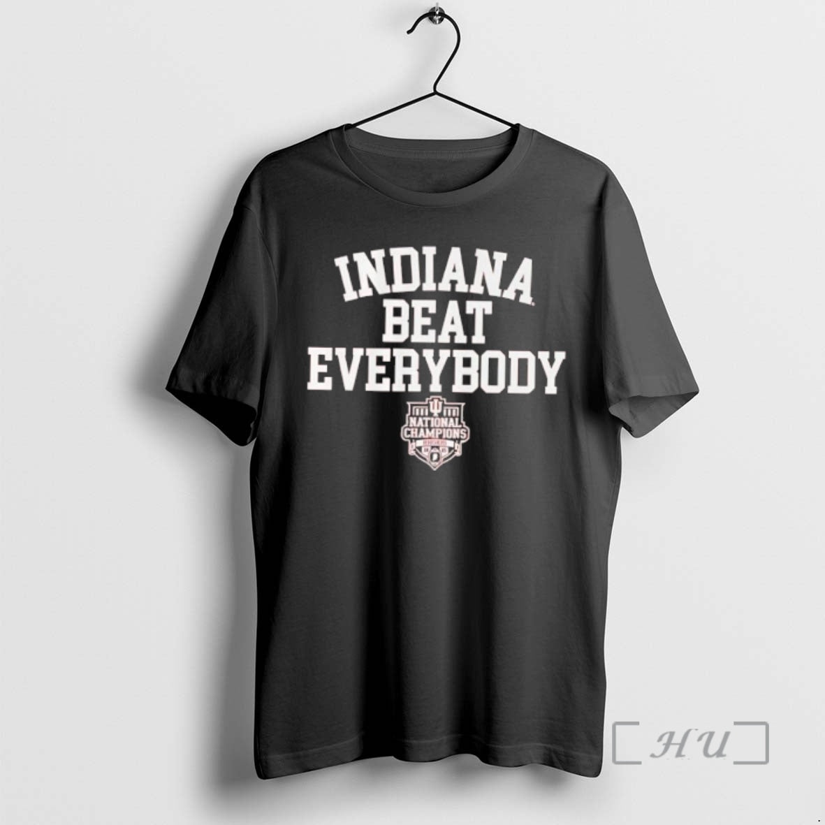 Trending Indiana Football Indiana Beat Everybody 2025 Cfp National Champions T-Shirts, Hoodie, Sweatshirt | InkRitualCo.com