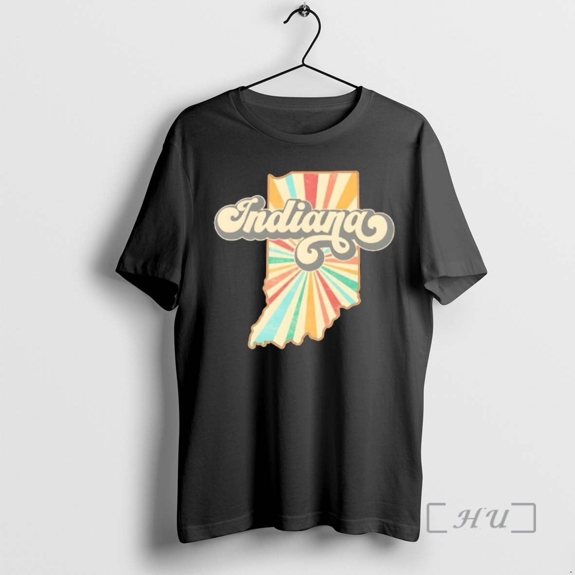 Trending Indiana State Retro Vintage Map T-Shirts, Hoodie, Sweatshirt | InkRitualCo.com