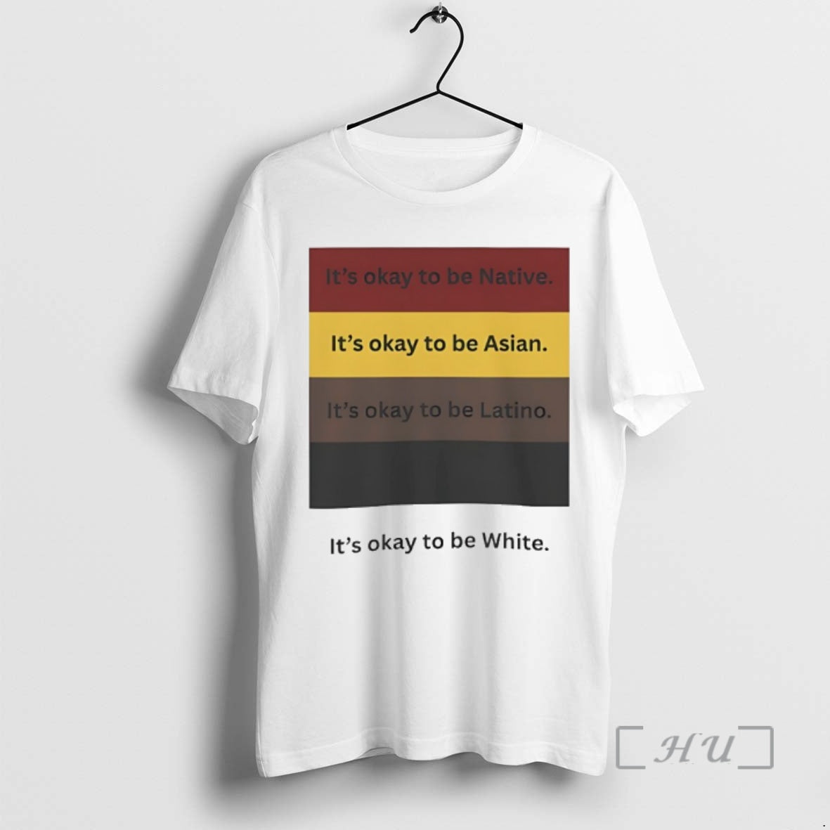 Trending Its Okay To Be Native Asian Latino And White T-Shirts, Hoodie, Sweatshirt | InkRitualCo.com