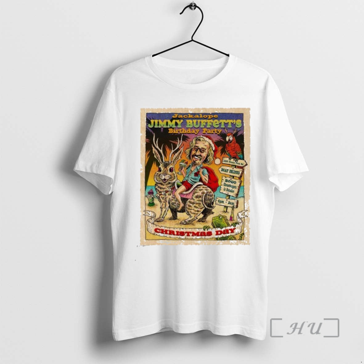 Trending Jackalope Jimmy Buffetts Birthday Party Christmas Day T-Shirts, Hoodie, Sweatshirt | InkRitualCo.com