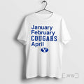 Trending January February Cougars April Byu Basketball T-Shirts, Hoodie, Sweatshirt | InkRitualCo.com