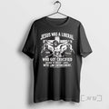 Trending Jesus Was A Liberal Who Got Crucified With Law Enforcement Premium T Shirts Sweater Hoodie, Sweatshirt
