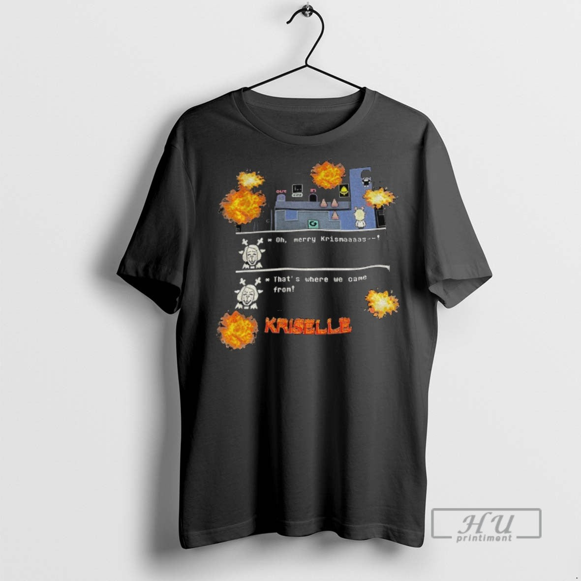 Trending Kris Vs Ralsei Oh Merry Krismaaaas Thats Where We Came From Graphic T-Shirts, Hoodie, Sweatshirt | InkRitualCo.com