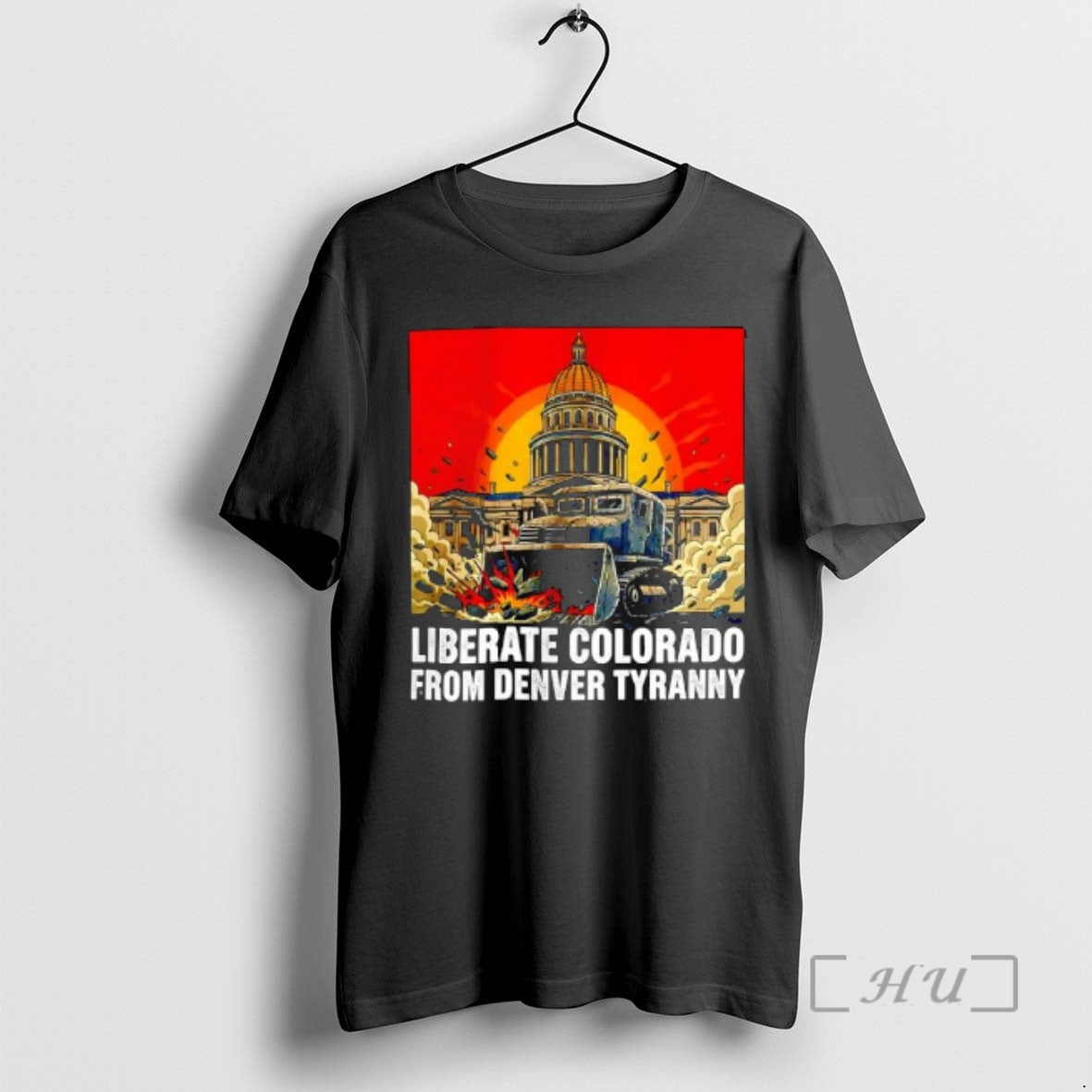 Trending Liberatecolorado State Capitol Building From Denver Tyranny Graphic T-Shirts, Hoodie, Sweatshirt | InkRitualCo.com