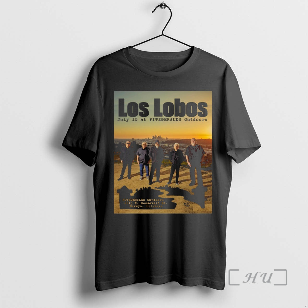 Trending Los Lobos Tour At Fitzgeralds Outdoors Berwyn Il July 10 2026 Premium T Shirts Hoodie, Sweatshirt | InkRitualCo.com