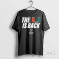Trending Miami Football 2025 Cfp The U Is Back T-Shirts, Hoodie, Sweatshirt | InkRitualCo.com