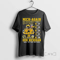 Trending Michigan Mich Again 5 Peat Our Bichigan Hail To The Victors Premium T Shirts Hoodie, Sweatshirt | InkRitualCo.com