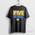 Trending Michigan Wolverines High Five Mania 2 Sided T-Shirts, Hoodie, Sweatshirt | InkRitualCo.com
