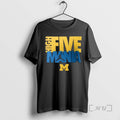Trending Michigan Wolverines High Five Mania Circle Black T-Shirts, Hoodie, Sweatshirt | InkRitualCo.com