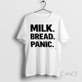 Trending Milk Bread Panic Snow T-Shirts, Hoodie, Sweatshirt | InkRitualCo.com
