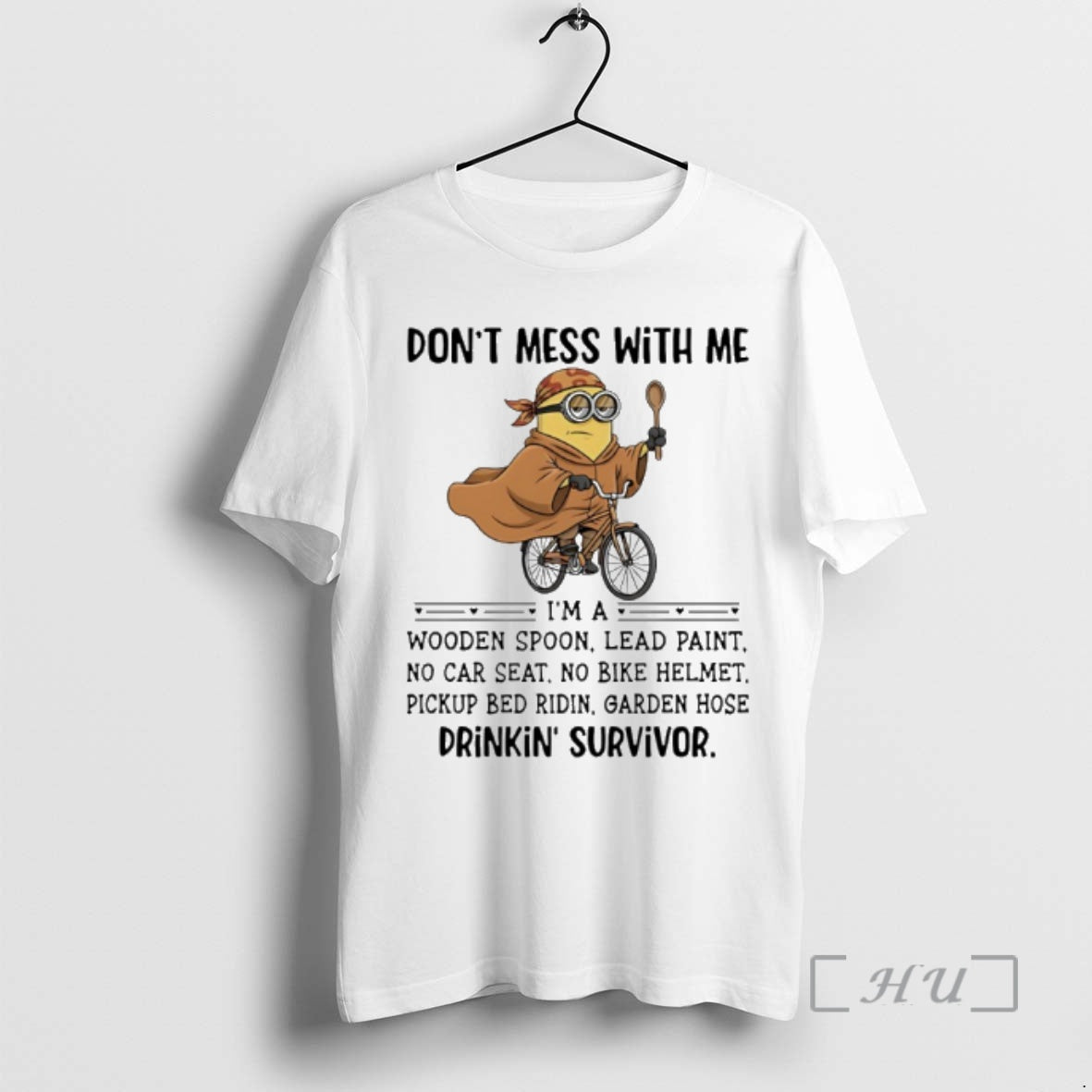 Trending Minion Dont Mess With Me Im A Wooden Spoon Lead Paint No Car Seat T-Shirts, Hoodie, Sweatshirt | InkRitualCo.com