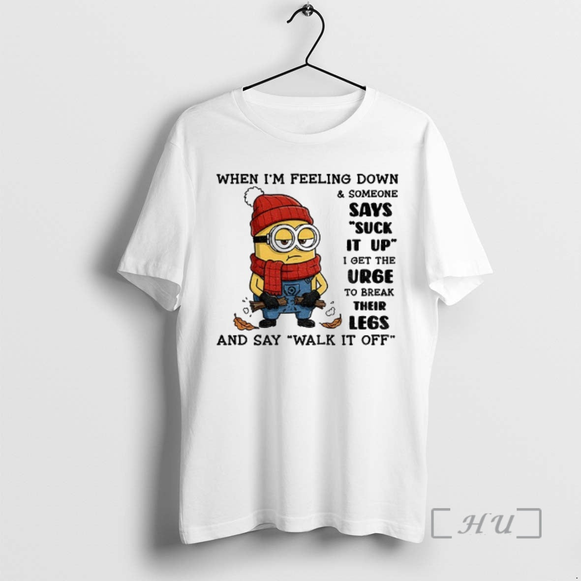 Trending Minion When Im Feeling Down Someone Says Suck It Up I Get The Urge T-Shirts, Hoodie, Sweatshirt | InkRitualCo.com