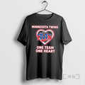 Trending Minnesota Twins One Team One Heart T-Shirts, Hoodie, Sweatshirt | InkRitualCo.com