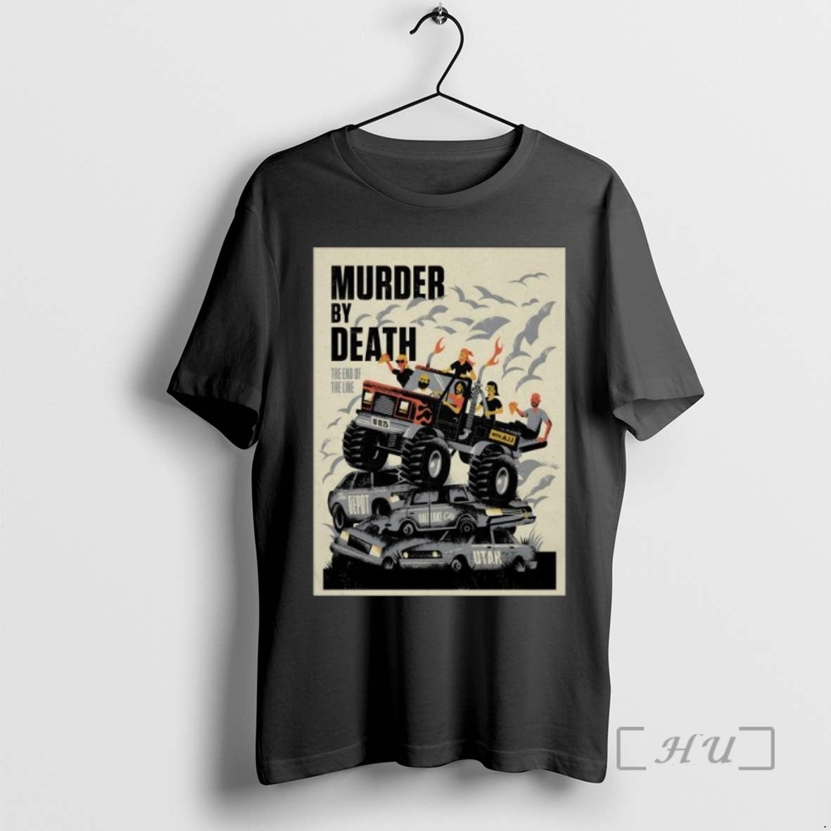 Trending Murder By Death The Depot In Salt Lake City Ut October 19 2025 Long T-Shirts, Hoodie, Sweatshirt | InkRitualCo.com