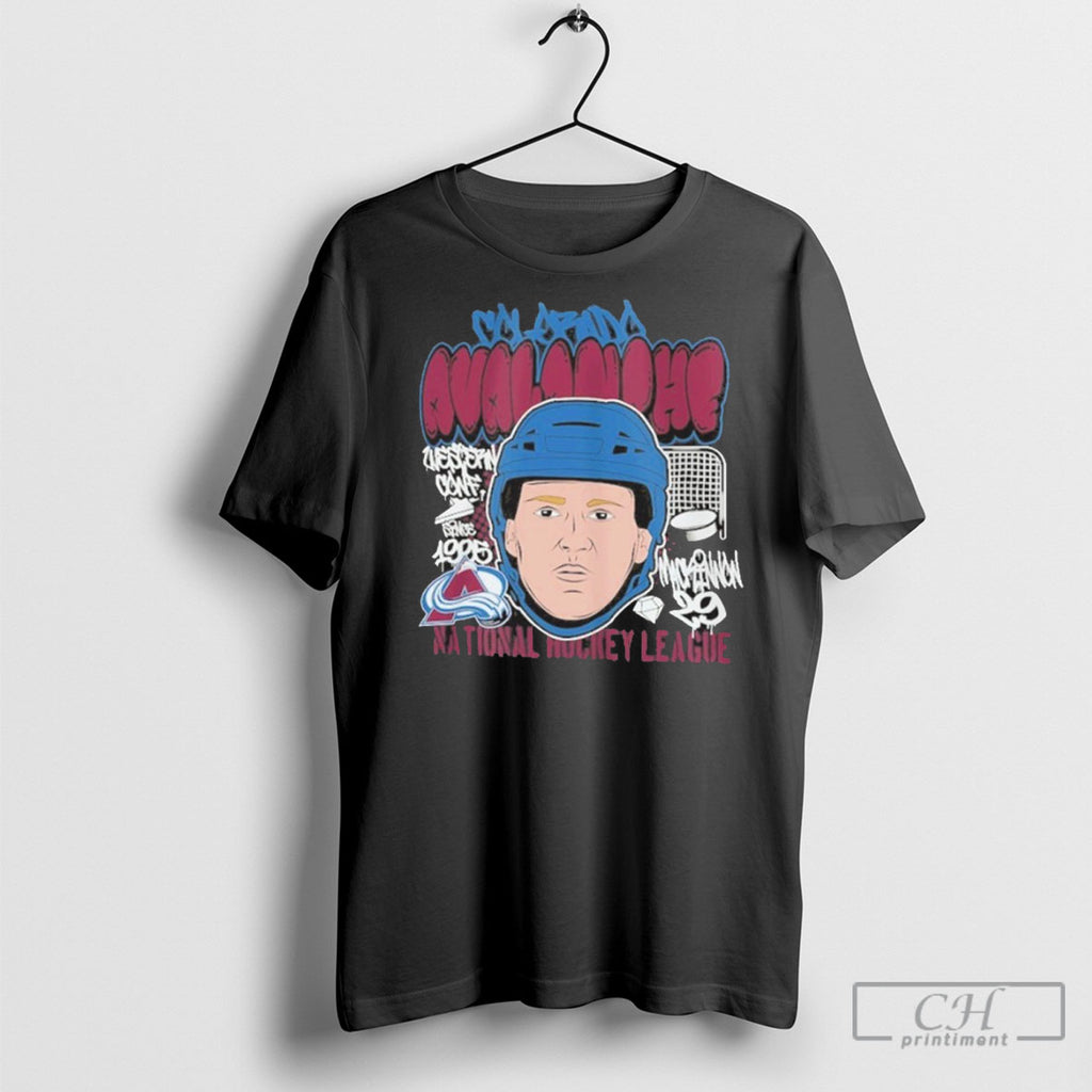 Trending Nathan Mackinnon Colorado Avalanche Caricature T T-Shirts, Hoodie, Sweatshirt | InkRitualCo.com