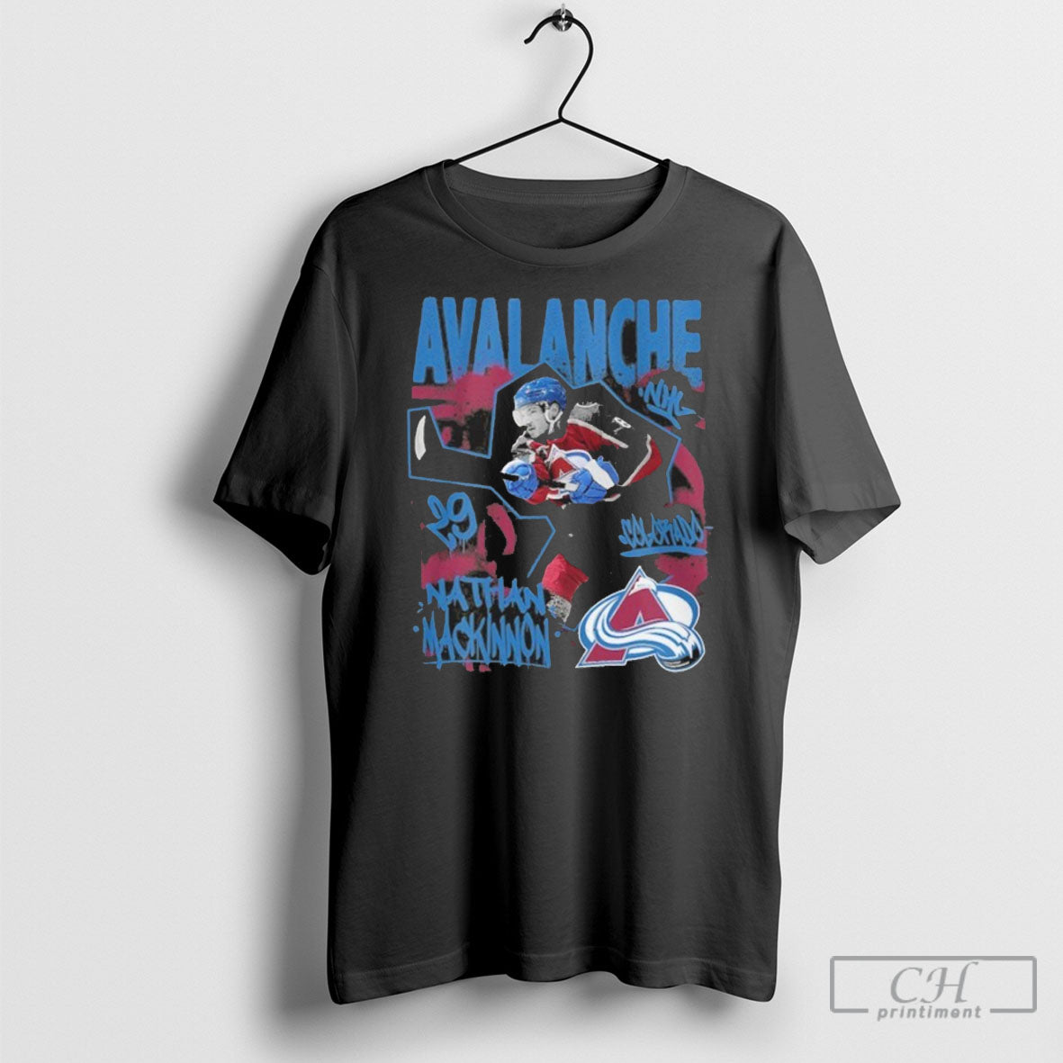 Trending Nathan Mackinnon Colorado Avalanche Photo Reel Graphic T T-Shirts, Hoodie, Sweatshirt | InkRitualCo.com