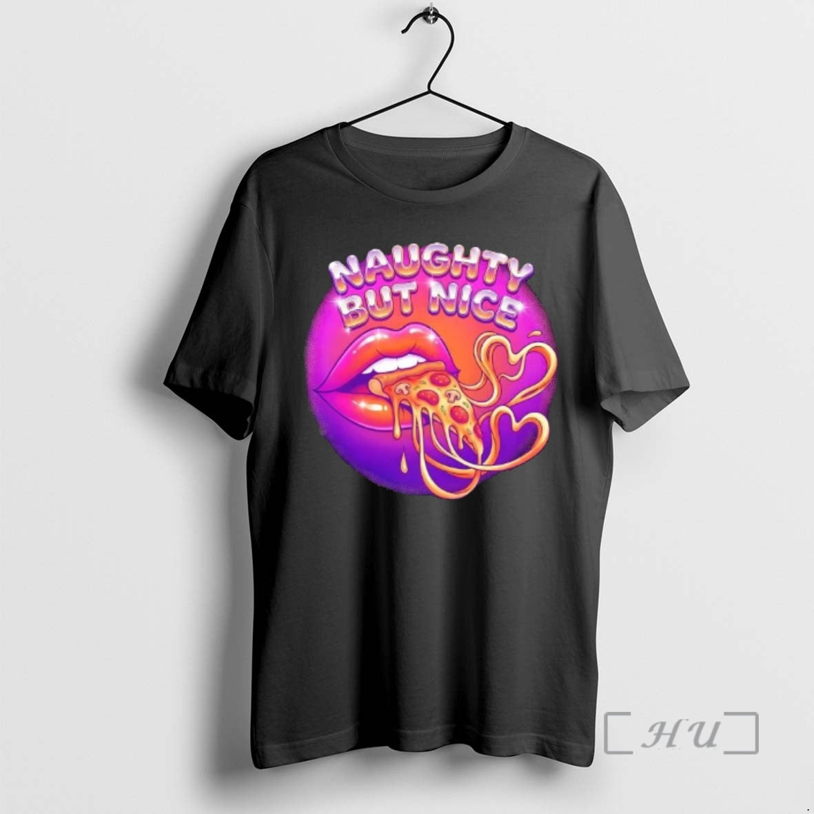 Trending Naughty But Nice Pizza T-Shirts, Hoodie, Sweatshirt | InkRitualCo.com