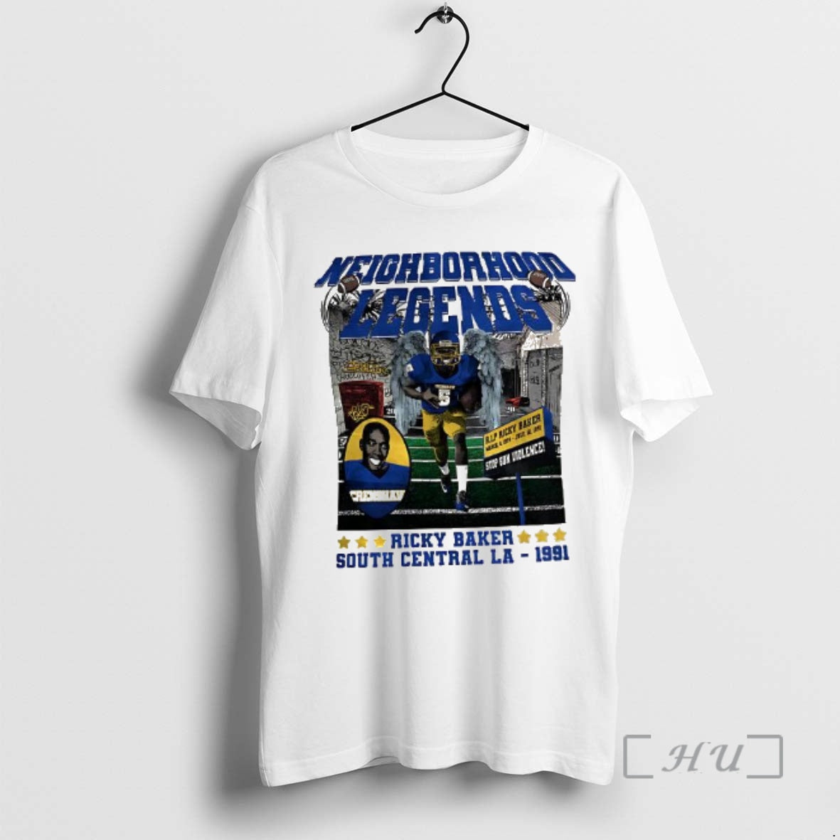Trending Neighborhood Legends Ricky Baker South Central La 1991 Retro T-Shirts, Hoodie, Sweatshirt | InkRitualCo.com