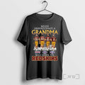 Trending Never Underestimate A Grandma Who Loves The Washington Redskins Legends Signatures Premium T Shirts Hoodie,...