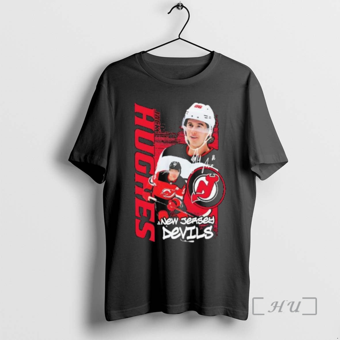 Trending New Jersey Devils Jack Hughes Playmaker Signature T-Shirts, Hoodie, Sweatshirt | InkRitualCo.com