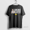 Trending Nil Store Iowa Hawkeyes Football Lucas Allgeyer Illustrated T-Shirts, Hoodie, Sweatshirt | InkRitualCo.com