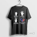 Trending Nothing Beats Houston Texans Rock Beats Scissors Paper Beats Rock T-Shirts, Hoodie, Sweatshirt | InkRitualCo.com