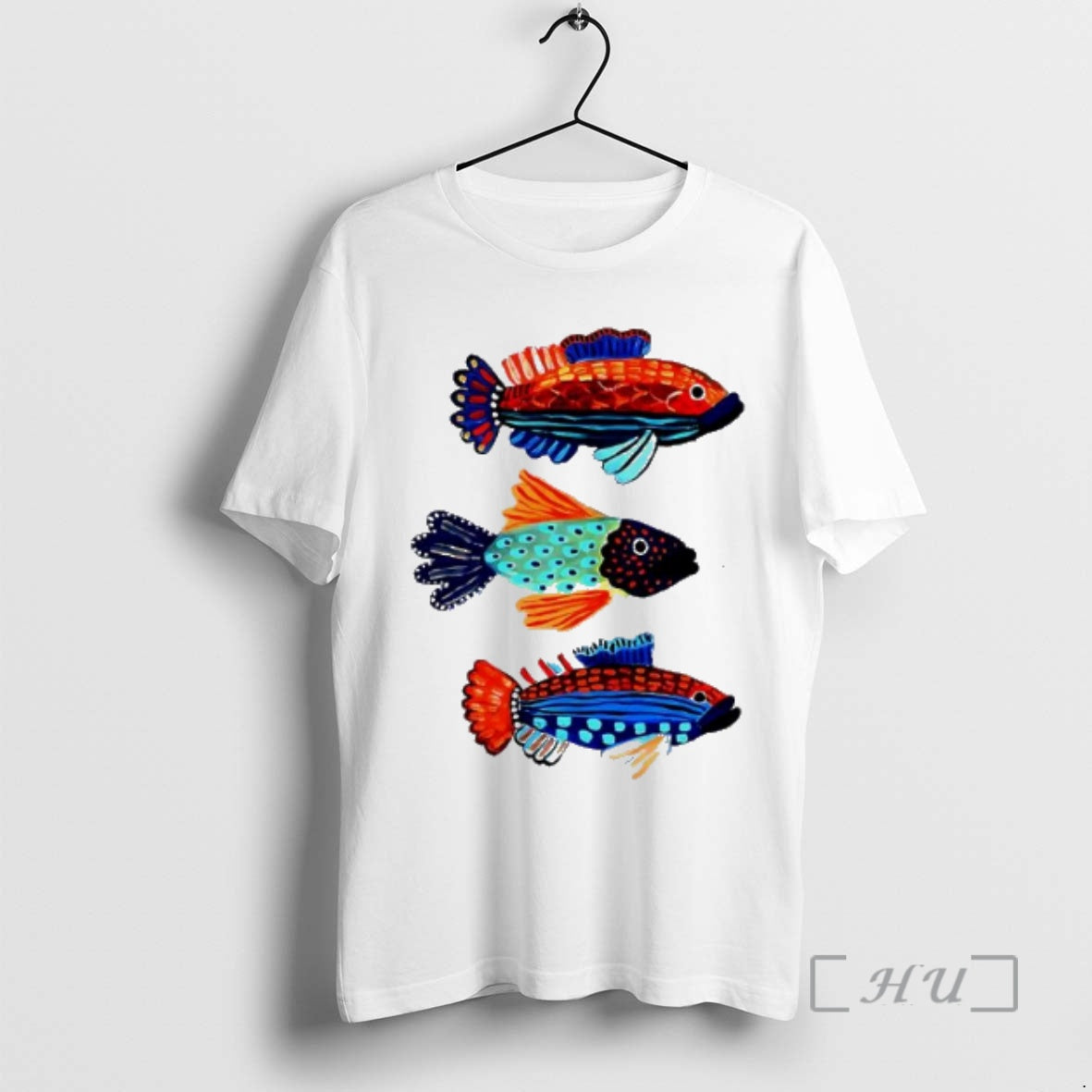 Trending Ocean Fish Trio Washed T-Shirts, Hoodie, Sweatshirt | InkRitualCo.com