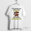 Trending Official Cowboy Frog Does Anybody Else Have A Voice In Their Head T-Shirts, Hoodie, Sweatshirt | InkRitualCo.com