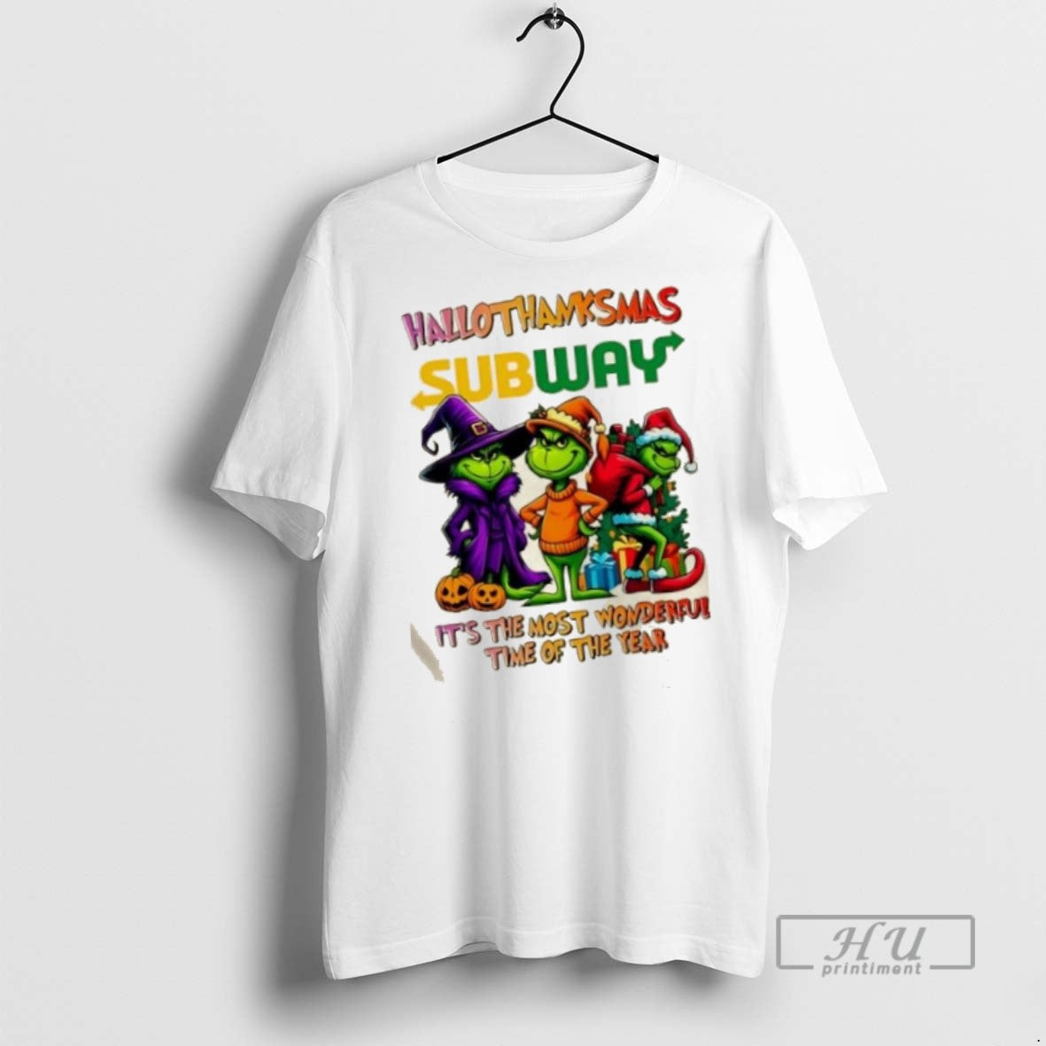 Trending Officials 2025 Grinch X Subway Its The Most Wonderful Time Of The Year Happy T-Shirts, Hoodie, Sweatshirt