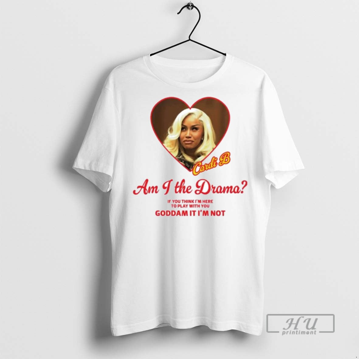 Trending Officials Cardi B Am I The Drama If You Think Im Here To Play T-Shirts, Hoodie, Sweatshirt | InkRitualCo.com