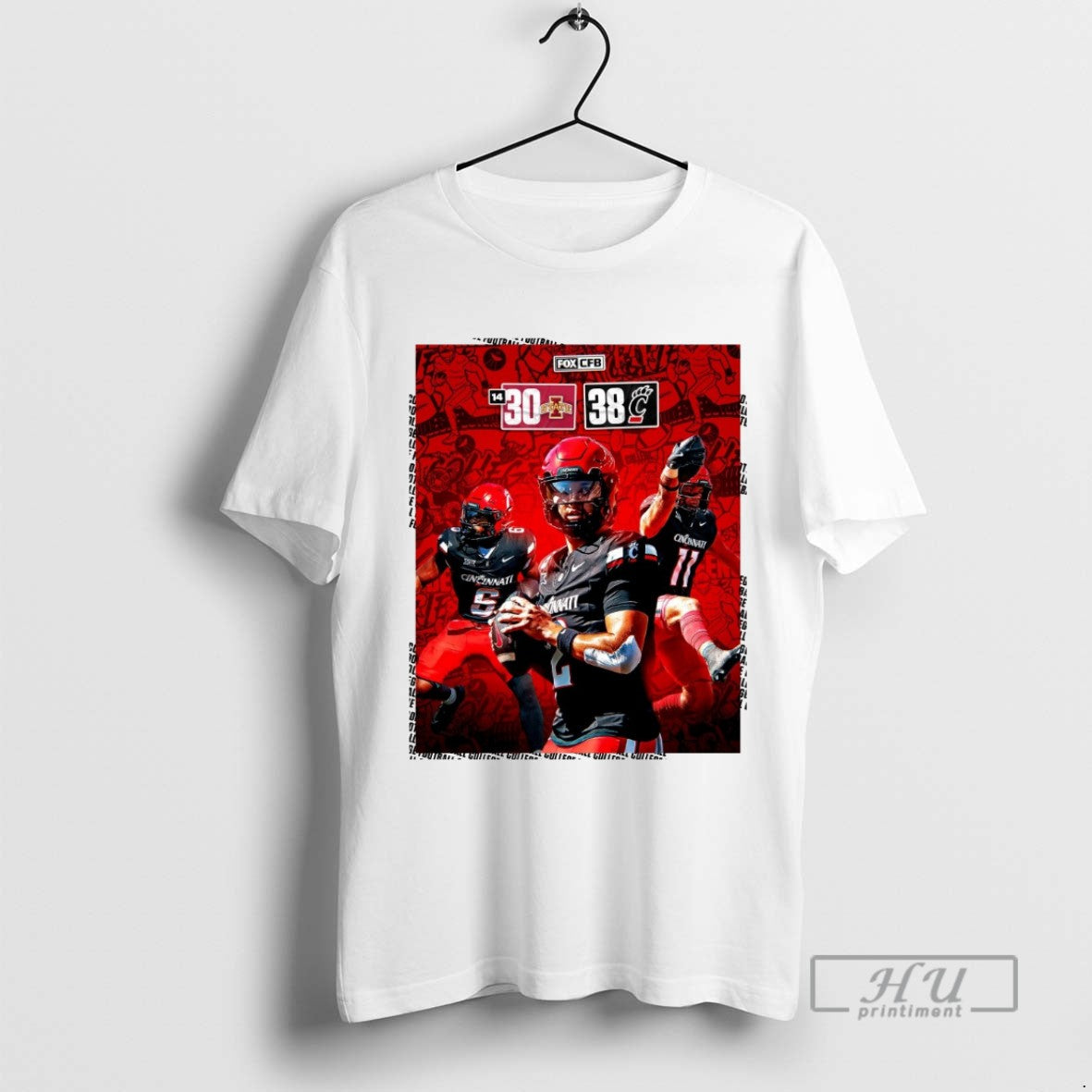 Trending Officials Cincinnati Bearcats Vs Iowa State Cyclones 38 30 Score On October 5 2025 T-Shirts, Hoodie, Sweatshirt