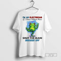 Trending Officials Frog Yoga Im An Electrician If I Dance Without Music Shut The Main T-Shirts, Hoodie, Sweatshirt