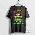 Trending Officials Grinch Santa I Work At Speedway Its Fine Everything Is Fine Christmas Lights T-Shirts, Hoodie, Sweatshirt