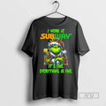 Trending Officials Grinch Santa I Work At Subway Its Fine Everything Is Fine Christmas Lights T-Shirts, Hoodie, Sweatshirt