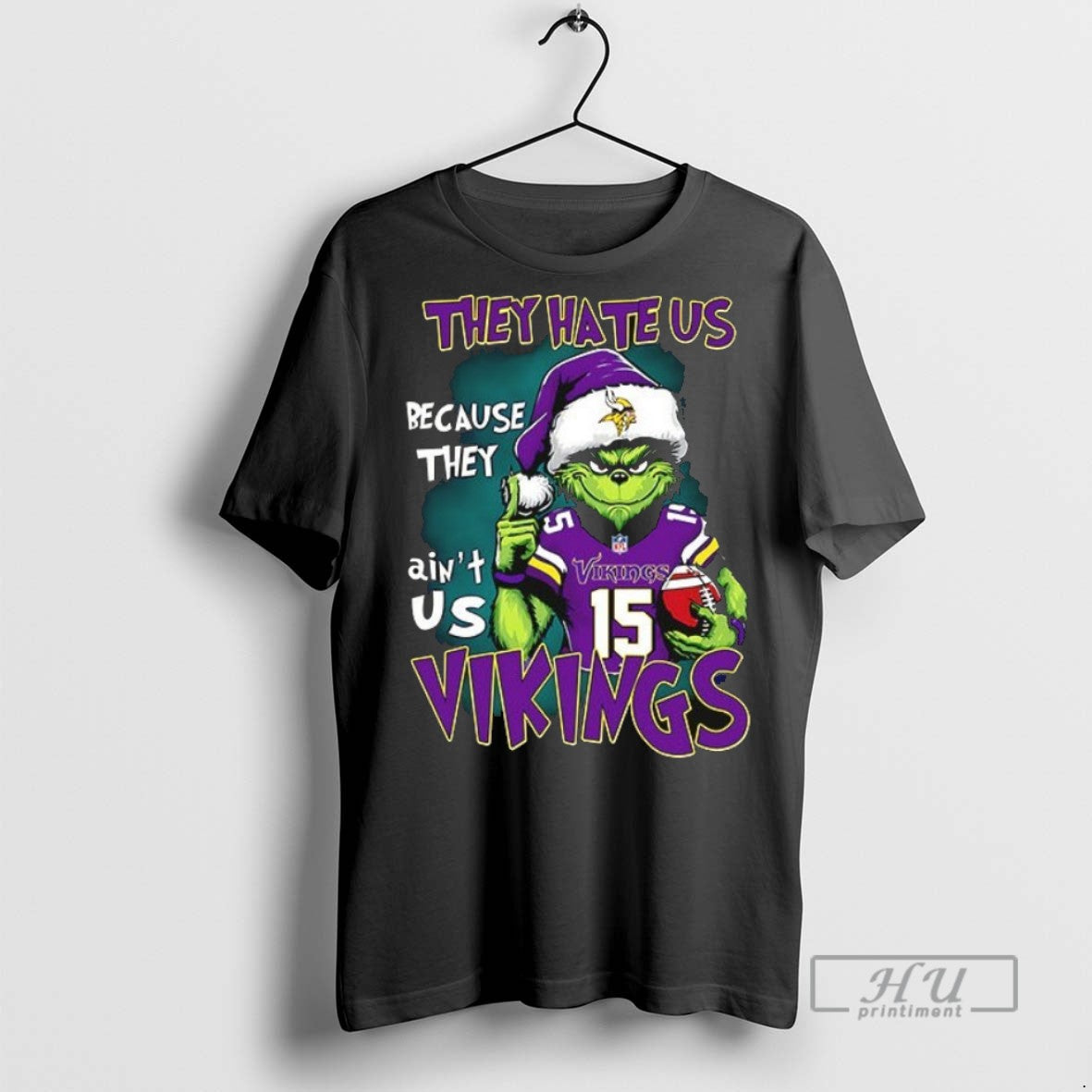 Trending Officials Grinch They Hate Us Minnesota Vikings Ceramic Ceramic And Classic Dad Cap T-Shirts, Hoodie, Sweatshirt