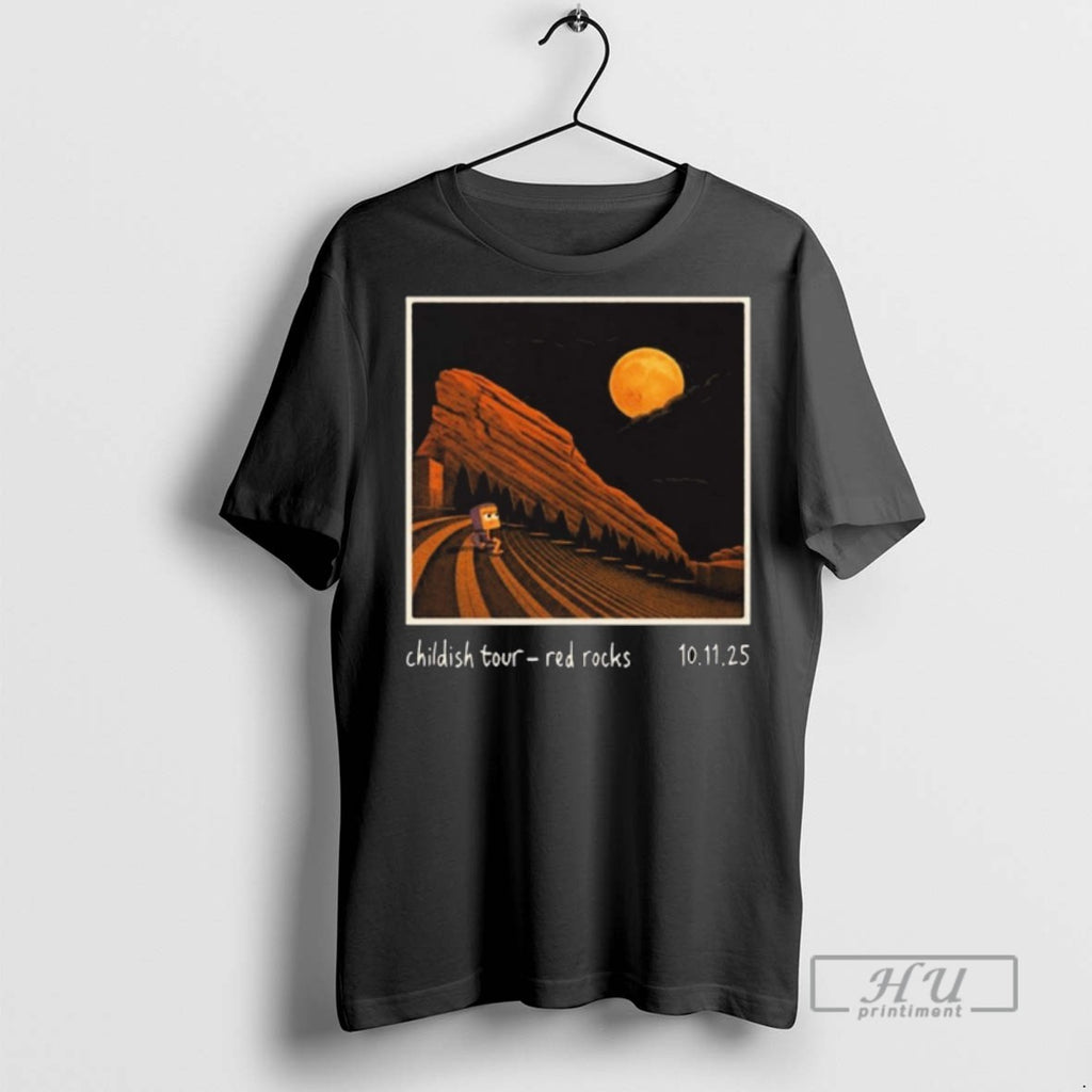 Trending Officials Lane 8 Childish Tour Morrison Colorado Red Rocks October 11 2025 T-Shirts, Hoodie, Sweatshirt