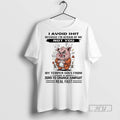 Trending Officials Pig I Avoid Shit Because Im Afraid Of Me Not You My Temper T-Shirts, Hoodie, Sweatshirt | InkRitualCo.com