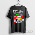 Trending Officials Retired But Forever A Teacher At Heart Kansas City Chiefs Football T-Shirts, Hoodie, Sweatshirt